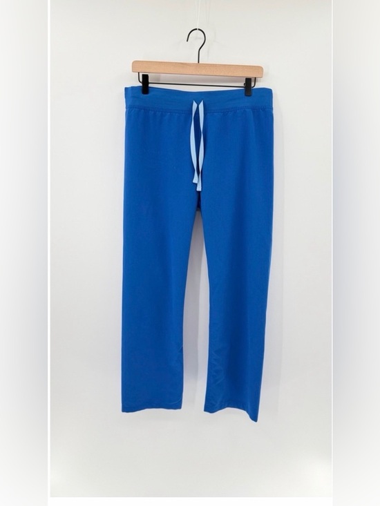 Figs Pants - FIGS Women's M Scrub Pants Royal Blue Straight Leg Technical Collection